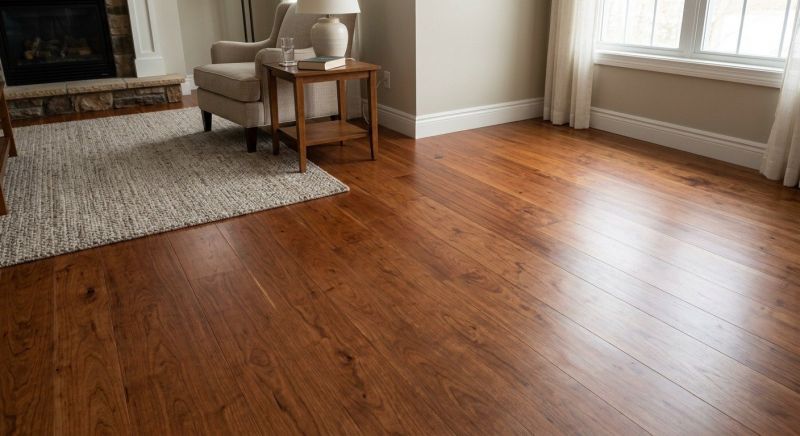 Cherry Floor Installation in Dallas, NC