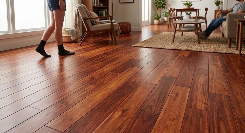 Cherry Floor Installation in Kannapolis, NC