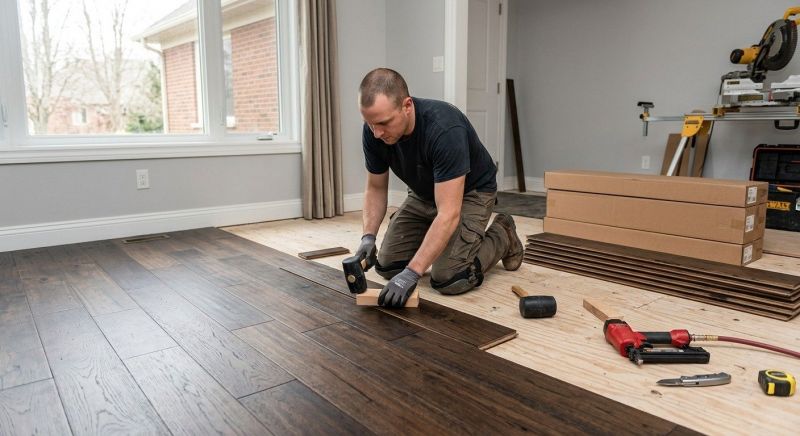 Hardwood Floor Installation in Belmont, NC