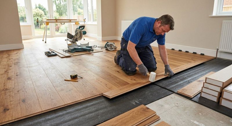 Hardwood Floor Installation in Clover, SC