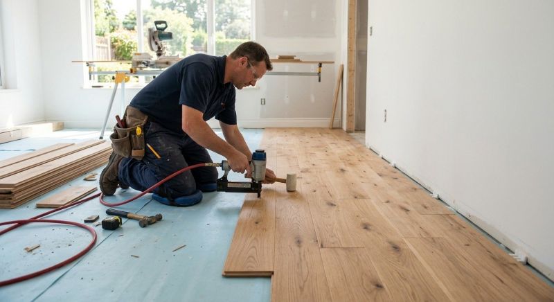 Hardwood Floor Installation in Fort Mill, SC