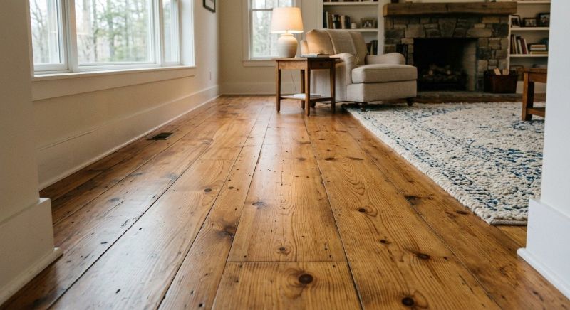 Pine Floor Installation in Charlotte, NC