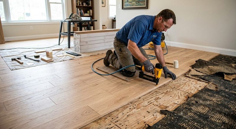Wood Floor Replacement in Rock Hill, SC