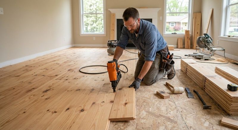 Wood Flooring Installation in Concord, NC